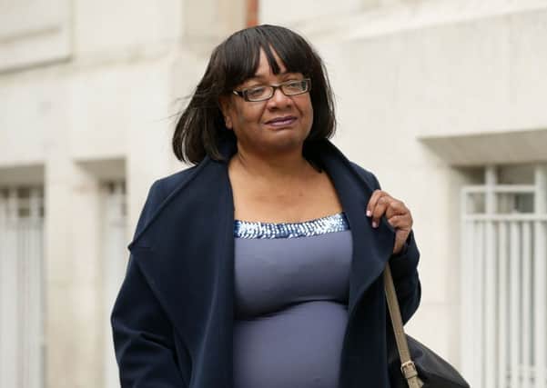 Shadow Home Secretary Diane Abbott could be in charge of policing if Labour win tomorrow's election.