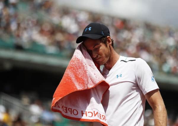 Andy Murray in action at Roland Garros (Picture: AP)
