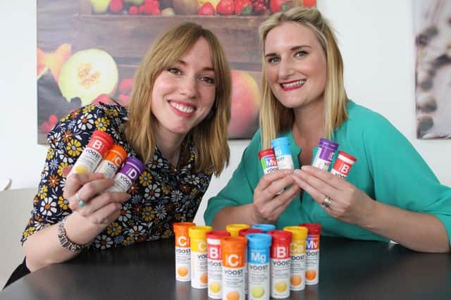York Science Park residents Tailor Made Media, who have won a contract with an Australian vitamin brand.  Pictured are digital marketing manager Fran Charnley and sales director Lisa Craven.