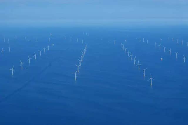 The North Sea will see more wind farms like this one