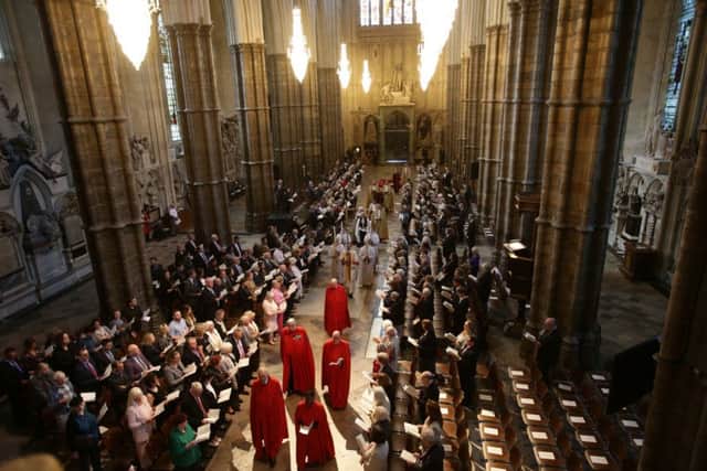 The Service of Thanksgiving for the Life and Work of the Ronnie Corbett at Westminster Abbey