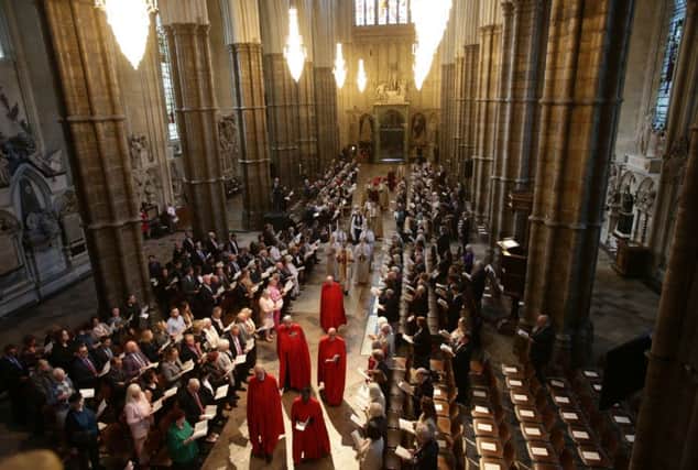 The Service of Thanksgiving for the Life and Work of the Ronnie Corbett at Westminster Abbey