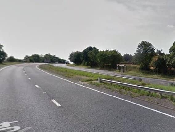 The A64 at Whitwell-on-the-Hill
