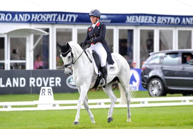 Gemma Tattersall on Quicklook V at Bramham Horse Trails. Picture: Tony Johnson.