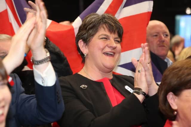 DUP leader Arlene Foster will hold talks with Theresa May today about a possible pact with the Tories to assure the Government's majority.