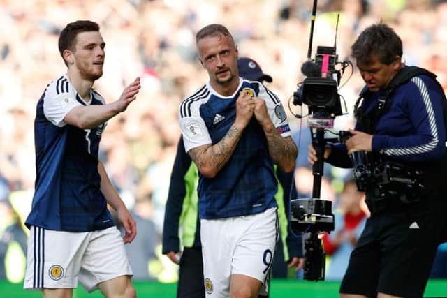 Griffiths' goals were his first for Scotland (Photo: PA)