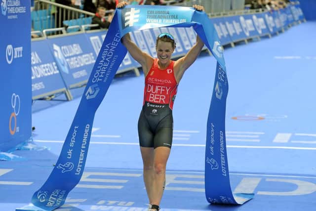 Flora Duffy won by more than a minute (Photo: PA)