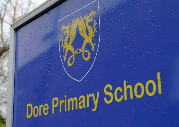 Dore Primary School pupils were involved in an accident last week.