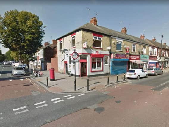 The charity box was stolen from Newland Avenue Post Office in Hull. Picture: Google