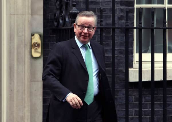 Michael Gove has been appointed as the Environment Secretary in Theresa May's Cabinet reshuffle.  Picture by Steve Parsons/PA Wire