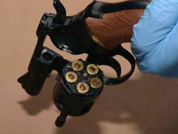 The loaded revolver: image West Yorkshire Police