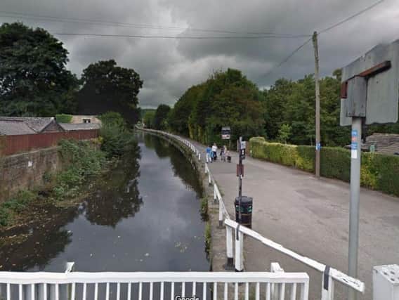 A man's body has been found in the canal at Apperley Bridge. Picture: Google