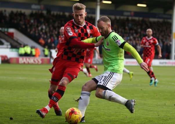 New Sheffield United signing Jason McCarthy in action for Walsall against the Blades (Picture: Simon Bellis/Sportimage).