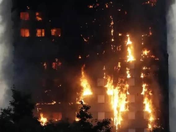 A number of people have died in a huge fire at a tower block in West London