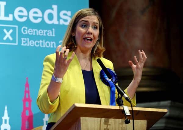 Andrea Jenkyns was re-elected in Morley and Outwood.