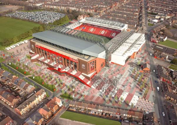 Severfield worked on Anfield's exapnsion. Pic: LFC/PA Wire