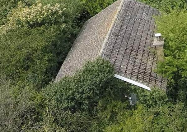 A pensioner living in this isolated North Yorkshire bungalow was a victim of cold callers.
