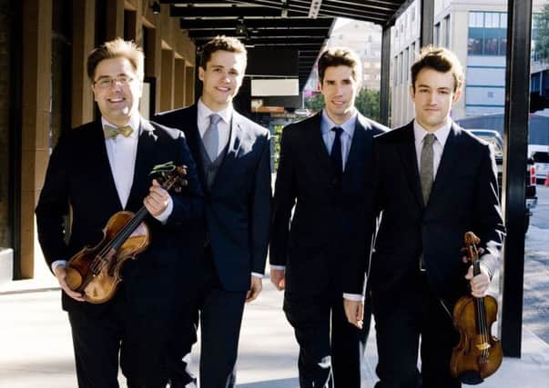 NEW YORKERS: The Escher String Quartet appear at the festival.