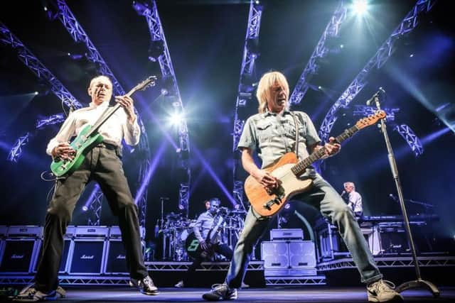Francis Rossi with the late Rick Parfitt, his bandmate for 50 years.