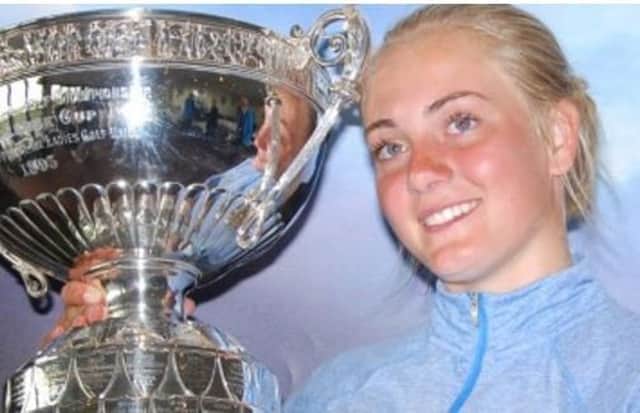 Sweden's Julia Engstrom, winner of the British ladies' championship last year Picture: R&A).