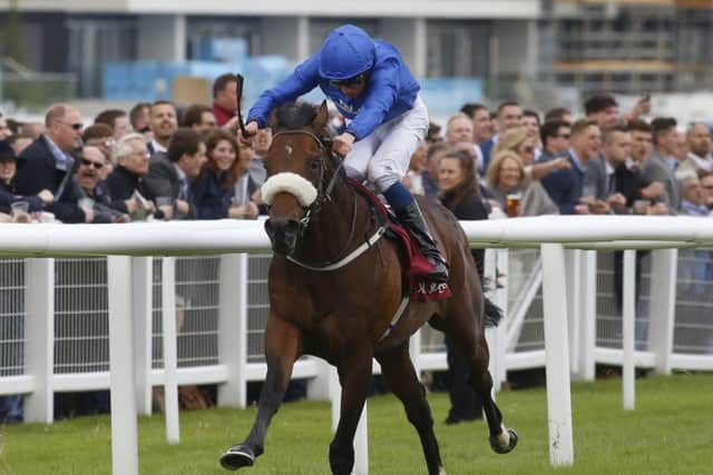 Ribchester ridden by William Buick leads the field home to win The Al Shaqab Lockinge Stakes Race at Newbury last month. Picture: Julian Hebert/PA Wire