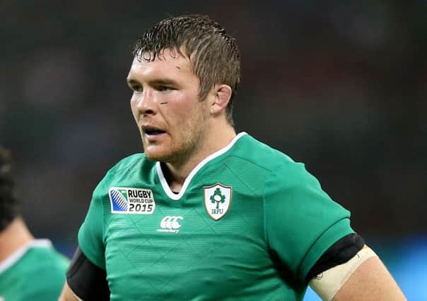 Ireland back-row Peter O'Mahony