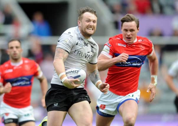 WELCOME ADDITION: New Huddersfield Giants' signing, Jordan Rankin, in action for Hull FC in May 2015.