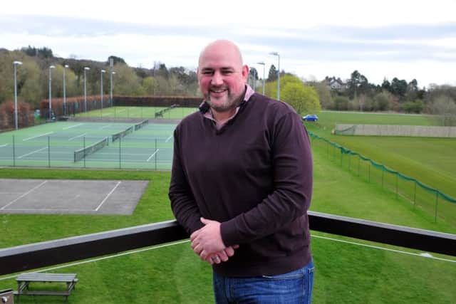 IlkleyTennis Club general manager Charlie Maunder Picture: Tony Johnson