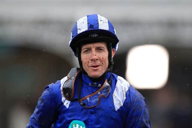 Jim Crowley after winning the Duke Of York Clipper Logistics Stakes on Tasleet. Picture: Mike Egerton/PA