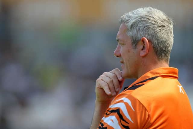 Castleford Tigers head coach Daryl Powell was unhappy with his sides display at Hull FC (Picture: PA)