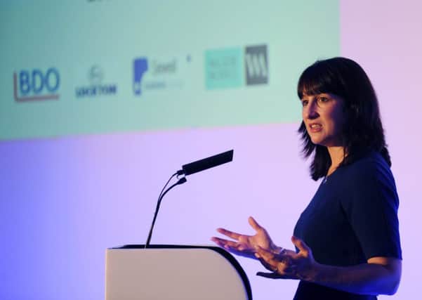 business plea: Labour MP for Leeds West Rachel Reeves was the keynote speaker at last years Yorkshire Finance Director Awards. Picture: jonathan gawthorpe