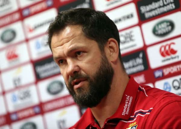 British and Irish Lions' defence coach Andy Farrell (Picture: David Davies/PA Wire).