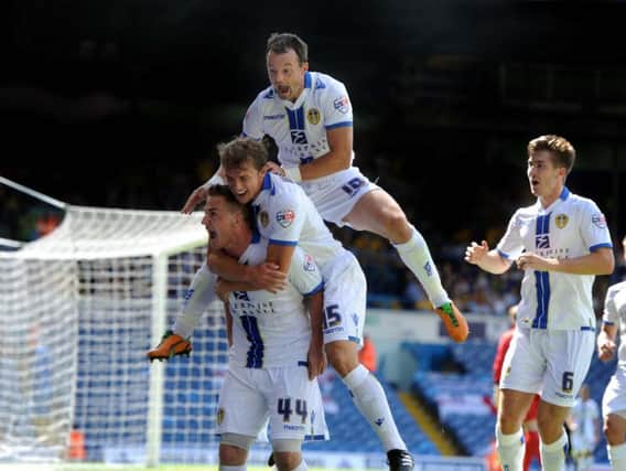 Leeds United beat Premier League newboys Brighton and Hove Albion on the opening day of the 2013/14 campaign