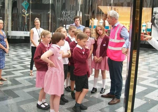 Pupils from Crossley Street Primary School visit Victoria Gate