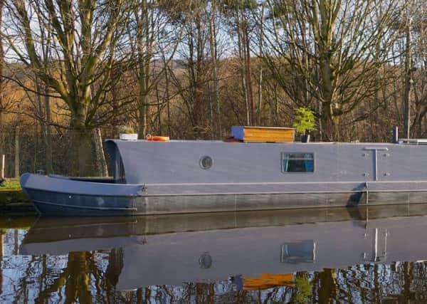 FLOATING ART: A new art project for woman takes place on the canal at Shepley Bridge, Mirfield.