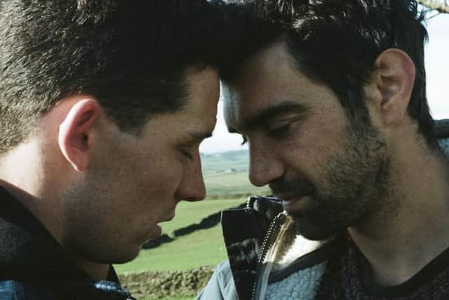 Alec Secareanu and Josh O'Connor in God's Own Country