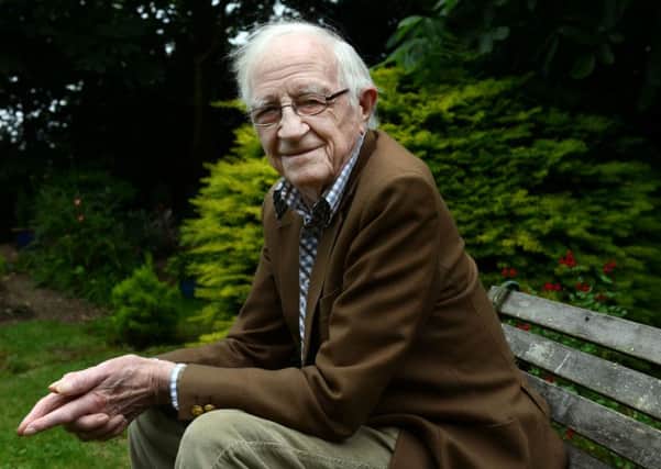 Author Frank White, 90, pictured at his home in Lincolnshire. (Scott Merrylees).