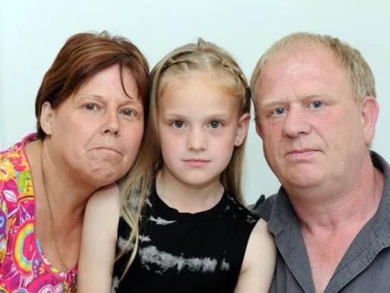Jackie and Martin Chadwick with their granddaughter, Ruby, at the time of the fifth anniversary appeal back in 2013.