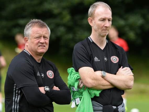Chris Wilder is hoping his assistant Alan Knill agrees a contract extension at Bramall Lane