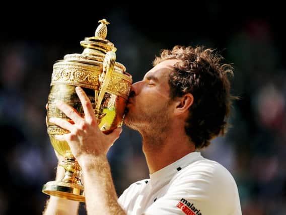 Andy Murray won Wimbledon for a second time last year