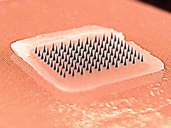 A flu vaccine skin patch that could one day replace traditional jabs