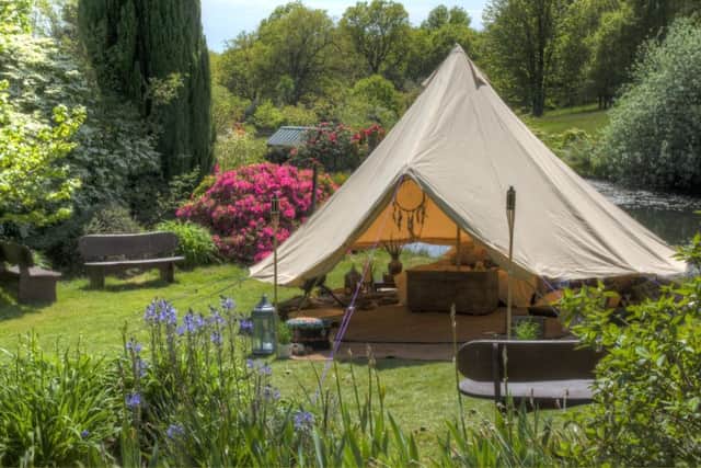 Outdoor Bell tents from Â£429 at boutiquecamping.com