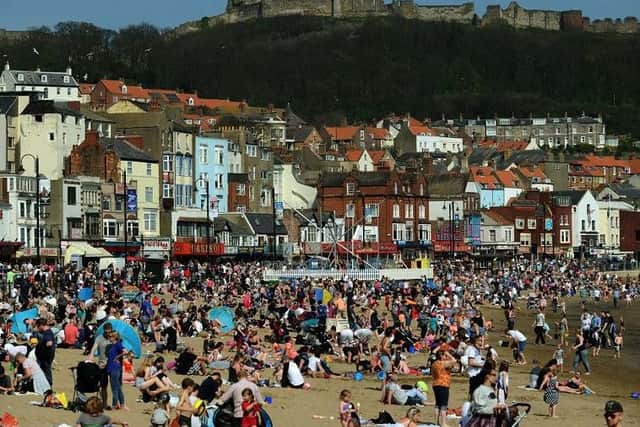 The crowds could return to Scarborough seafront as the sun makes a return this weekend.
