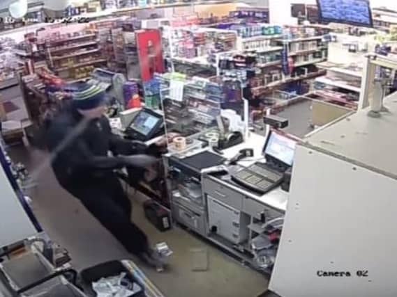 Police released the CCTV footage.