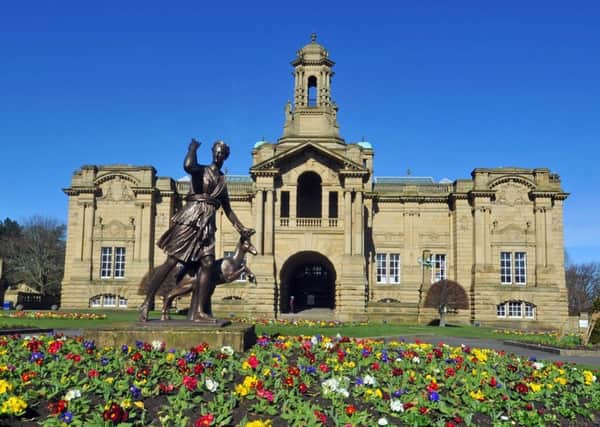 Cartwright Hall in Lister Park, Bradford, where a new Hockney gallery is opening