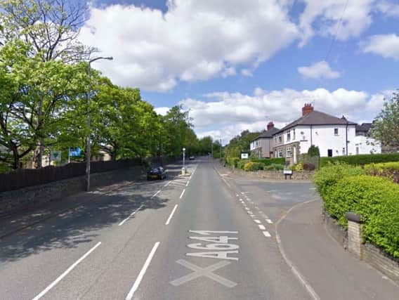 The man was knocked down at the junction of Bradford Road and Highfield Avenue in Halifax. Picture: Google