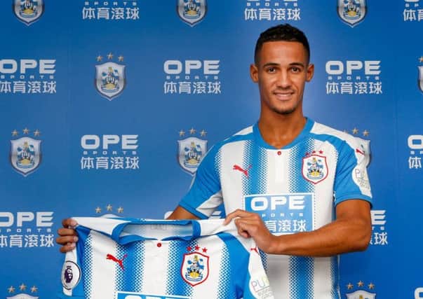 Tom Ince has joined Huddersfield Town.