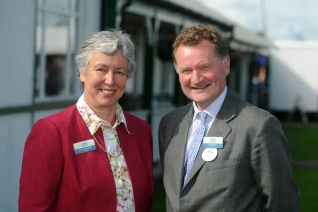 Ross Murray, president of the CLA, and Dorothy Fairburn, director for the CLA in the North. Picture by Tony Johnson.