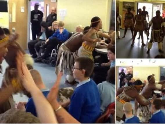 Children at a special school in East Yorkshire got a surpise today