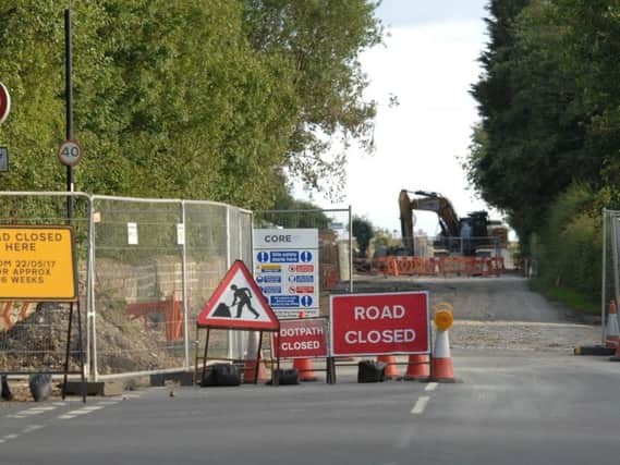 Work has started widening Beckwith Head Road in preparation for the project.